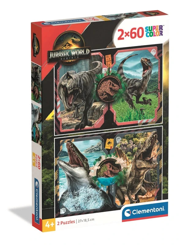 Puzle Clementoni Super Color Jurassic World 24830. 27x18.5