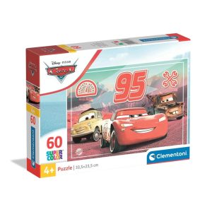 Puzle Clementoni SuperColor Cars 26317. 60 gab.
