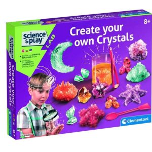 Kristālu laboratorijas spēle Clementoni 50369, daudzkrāsaina