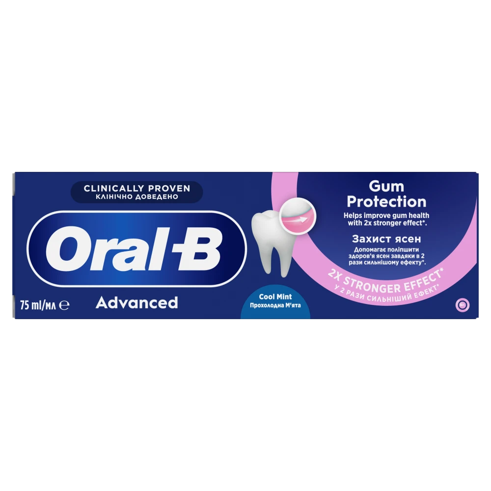Oral-B Professional Gum Protection Cool Mint Zobu pasta, 75 ml