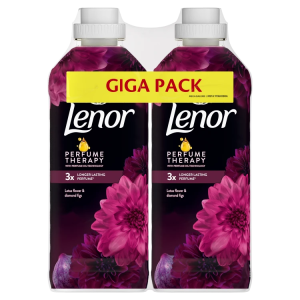 LENOR Veļas Mīkstinātājs Diamond Figs & Lotus Flower 2 x 987 ml ,94 Mazgāšanas Reizēm,