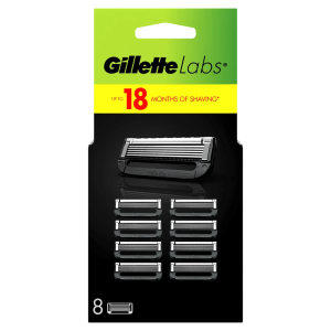 Gillette Labs Skuvekļa Asmeņi Vīriešiem, 8 Rezerves Asmeņi