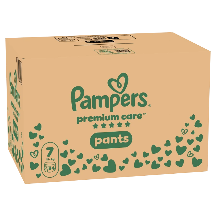 Pampers Premium Care Pants Autiņbiksītes, Izmērs 7, 84 gab