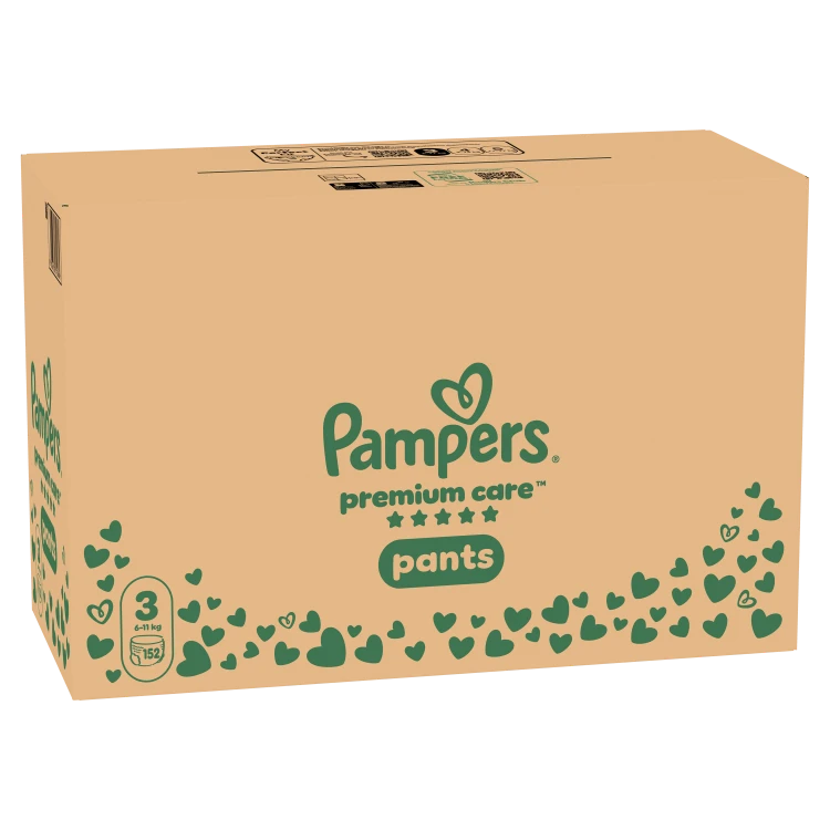 Pampers Premium Care Pants Autiņbiksītes, Izmērs 3, 152 gab