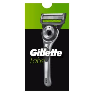 Gillette Labs Skuveklis Vīriešiem, Skuvekļa Galviņas, Sienas Stiprinājums un Ceļojumu Futlāris