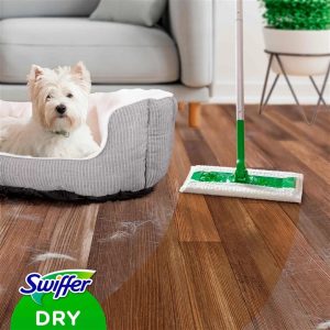 Sausās grīdas lupatas pievienošana Swiffer, dažādiem stāviem, 18 gab.