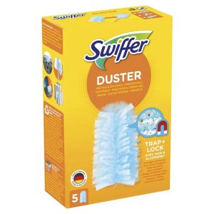 Putekļus slaucīšanai radiatori/leņķi/žalūzijas Swiffer Trap+Lock, šķiedras