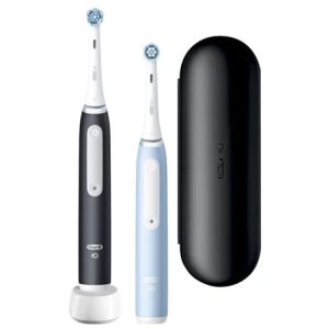 iOG3d.2i6.2K Oral-B iO3 Elektriskā Zobu Birste Matt Black/Ice Blue Duo Pack Edition