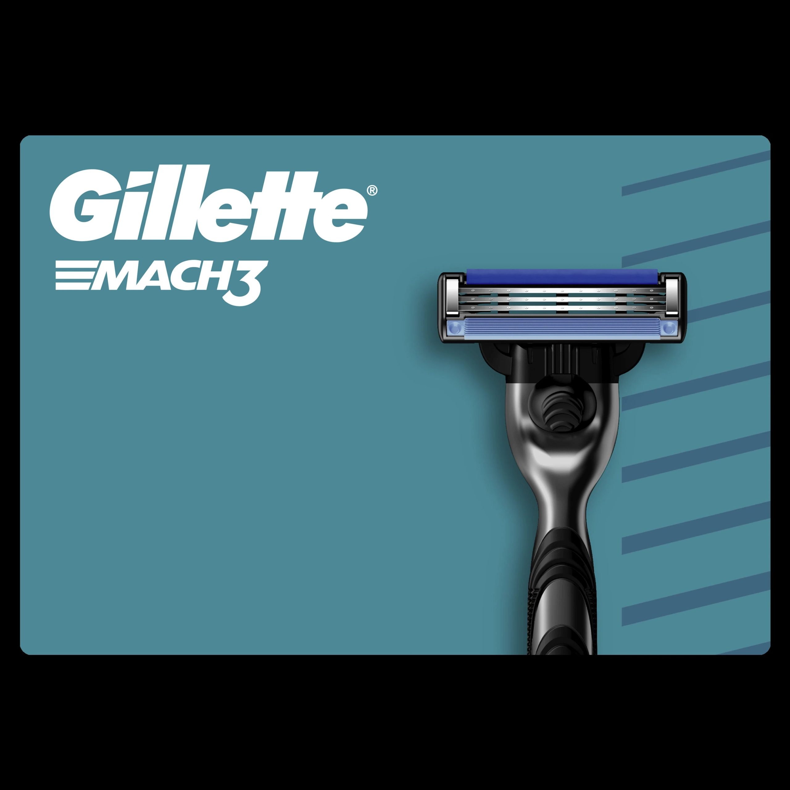 Gillette Mach3 Skuveklis Vīriešiem + 12