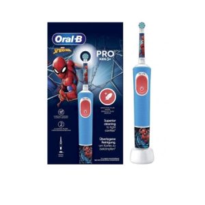 Elektriskā zobu birste Oral-B D103.413.2K Vitality PRO Kids, zila krās./sarkana krās.