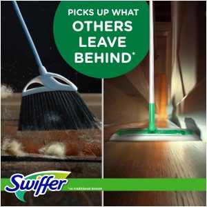 Swiffer Sweeper Sausās Grīdas Lupatas, 72 gab