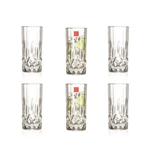 Glāžu komplekts RCR Opera, kristāls, 0.35 l, 6 gab.