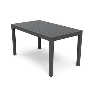 Dārza galds Progarden Sumatra, pelēka krās., 138 cm x 80 cm x 72 cm