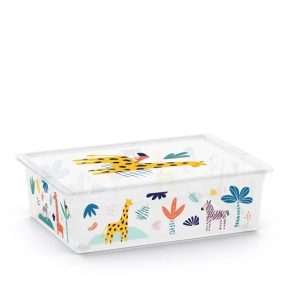 Uzglabāšanas kaste ar vāku Kis C Box Style, 31 l, daudzkrāsaina, 55 x 38.5 x 16.5 cm