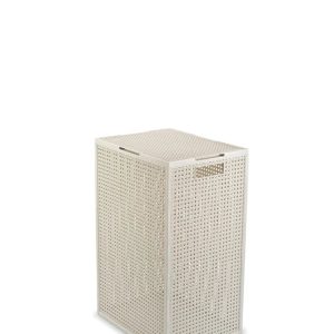 Veļas kaste Curver. 60 l. balta krās.. 38.1 cm x 29 cm
