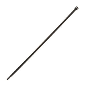 Stiprināšanas siksna, poliamīds, melna krās., 100 mm x 2.5 mm
