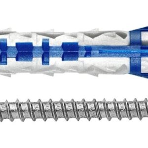 Kaļamie ieliktņi Elematic BLUEFIX/VA, universāls, 8 mm x 50 mm, 50 gab.