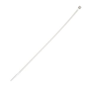 Stiprināšanas siksna Elematic, poliamīds, balta krās., 200 mm x 2.6 mm