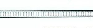 Stiprināšanas siksna Elematic, poliamīds, balta krās., 290 mm x 4.8 mm