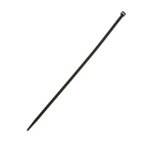 Stiprināšanas siksna Elematic, poliamīds, melna krās., 250 mm x 4.8 mm