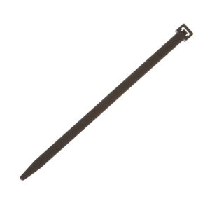 Stiprināšanas siksna Elematic, poliamīds, melna krās., 180 mm x 7.8 mm