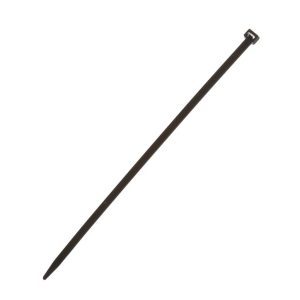 Stiprināšanas siksna Elematic, poliamīds, melna krās., 300 mm x 7.5 mm