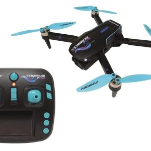 Rotaļu drons Radiofly RC Star Brush Cam 40037, melna/daudzkrāsaina
