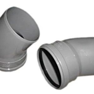 Līkums PP Wavin. DIA40mm. 67°