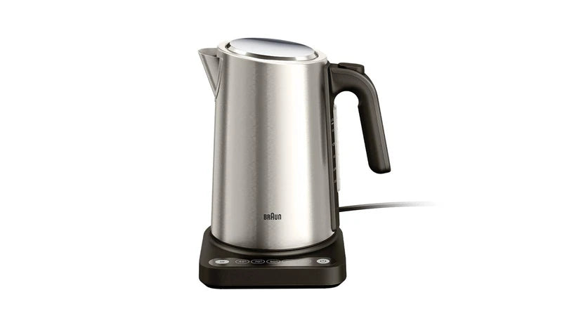 Elektriskā tējkanna Braun Identity WK5205BK, 1.7 l, sudraba