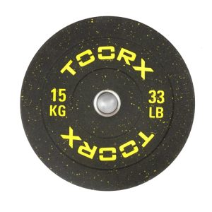 Svara disks TOORX Bumper Plate Crumb, 50 mm, 15 kg