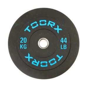 Svara disks TOORX Bumper Plate Crumb, 50 mm, 20 kg