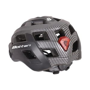 Ķivere velobraukšanai Bottari 94004GB. melna/pelēka. L/XL