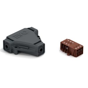 Savienojums Etelec EV201D, 0.5-2.5 mm², pelēka