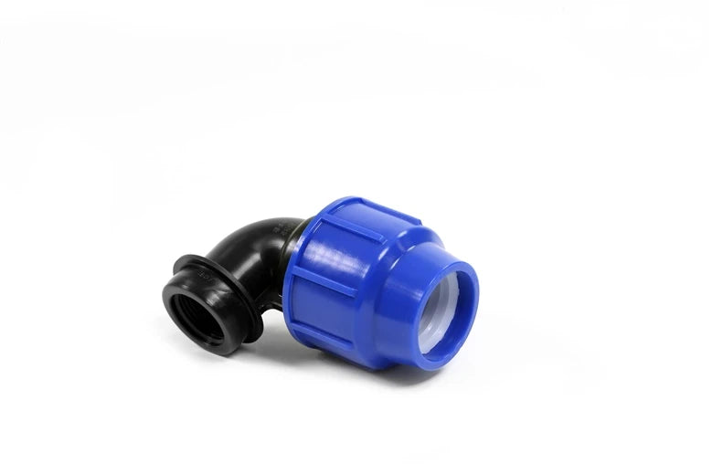 Ūdensvada līkums Perla 0812505000FP, 1 1/2 collas – Iekšējā vītne, DIA50 mm, 90 °, 16 Bar