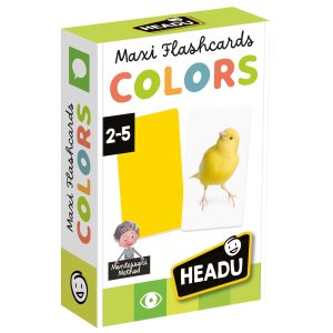 HEADU Maxi mācību kartītes Montessori krāsas
