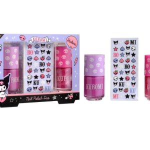 BĒRNU NAGU LAKA UN UZLĪMES KOMPLEKTS KUROMI