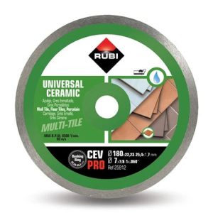 Griešanas asmens Rubi CEV 180, 180 mm x 22.23 mm x 1.7 mm