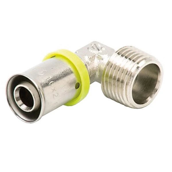 Presējams līkums Arco 8734, 16mm x 1/2", misiņš