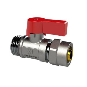 Ventilis 868015 daudzslāņu caurulei 1/2"x16mm ārējā vītne