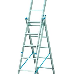 Kāpnes alumīnija VHR3x 7 pak. garums 3.99m ,3x1.9m, Elkop