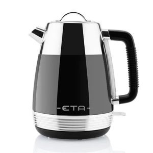 Elektriskā tējkanna ETA STORIO 918690020, 1.7 l, melna krās./nerūsējošā tērauda krās.