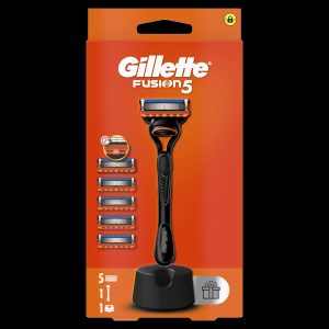 Gillette Fusion5 Skuveklis Vīriešiem + 5 Skuvekļa Galviņas