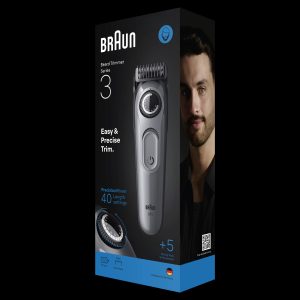 Bārdas trimmeris Braun BT3560, pelēka