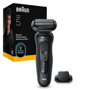 Bārdas skuveklis Braun Series 5 52-N1200S, li-ion, melna