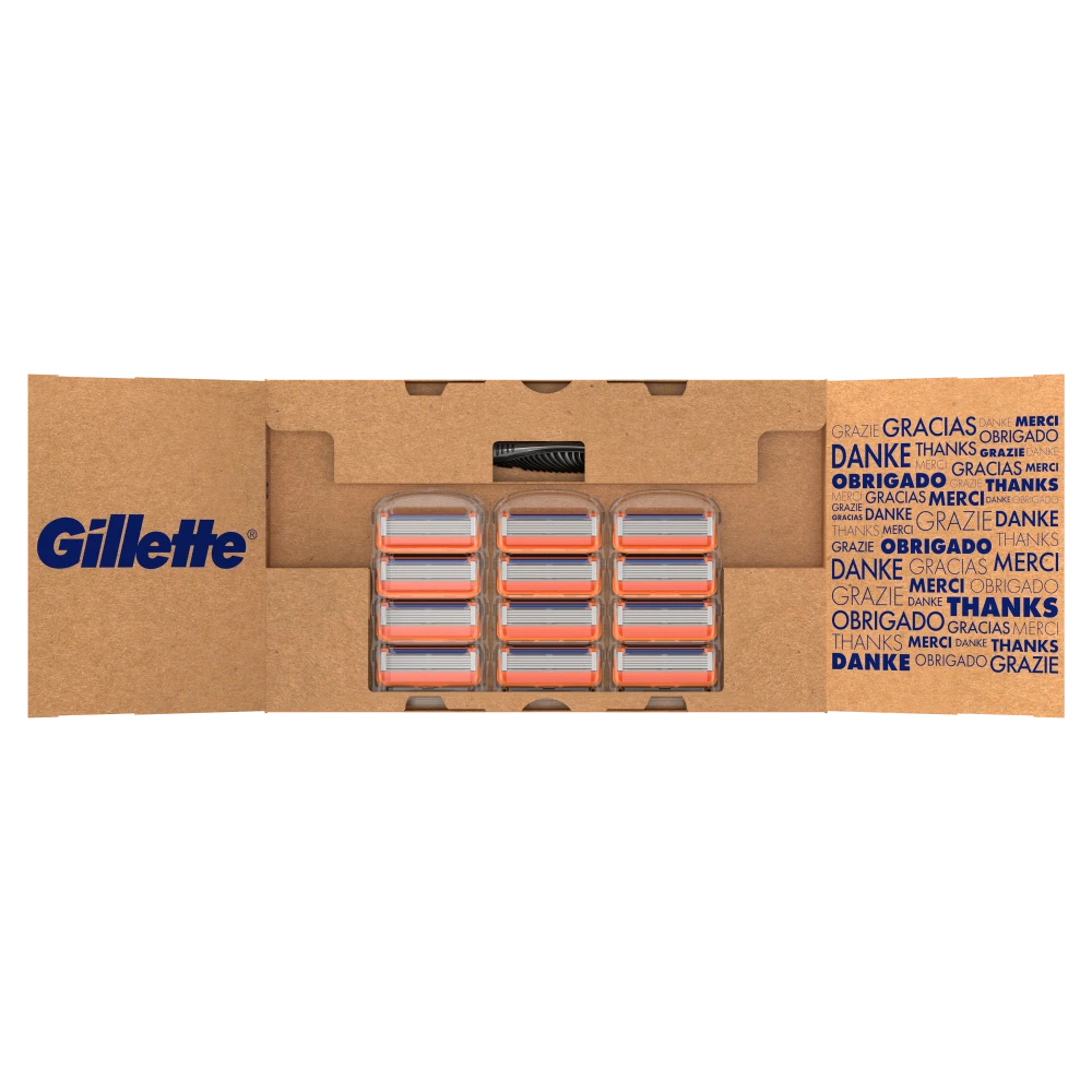 Gillette Fusion5 Skuveklis Vīriešiem + 12 Skuvekļa Galviņas