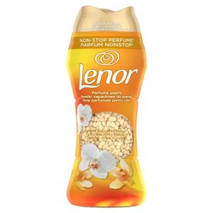 Smaržīgās granulas Lenor. orhideju un vaniļas smarža. 270 g