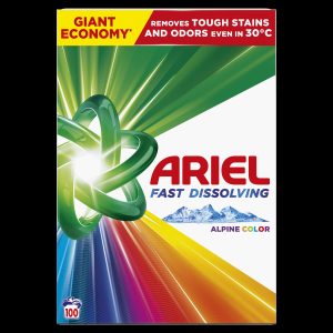Veļas pulveris Ariel Alpine Color, 5.5 kg