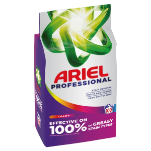 Ariel Professional Color Veļas Pulveris, 5.5 kg, 100 Mazgāšanas Reizēm