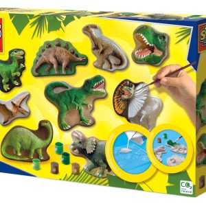 SES Ģipša liešanas komplekts Dinozauri