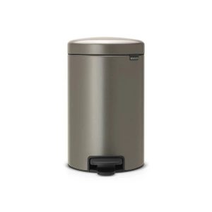 Atkritumu tvertne Brabantia NewIcon, pelēka krās., 12 l, 41.1 cm x 25.1 cm
